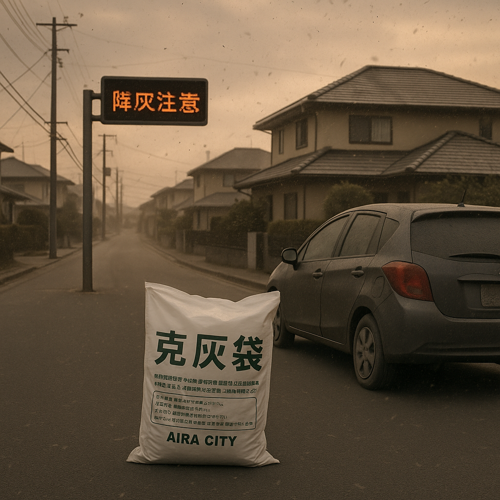 【移住1年目】鹿児島の洗礼！？火山灰＆克灰袋デビュー体験記🌋🫢