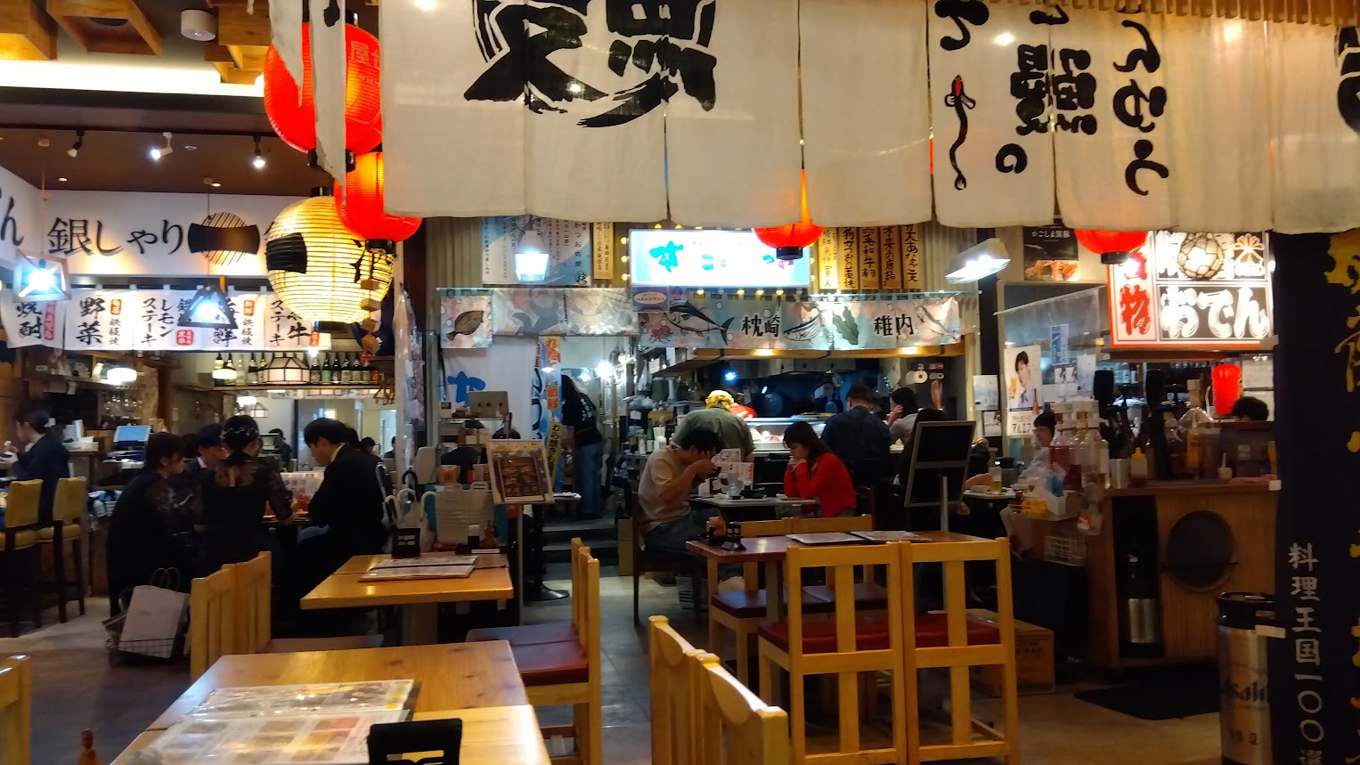 屋台村中の様子