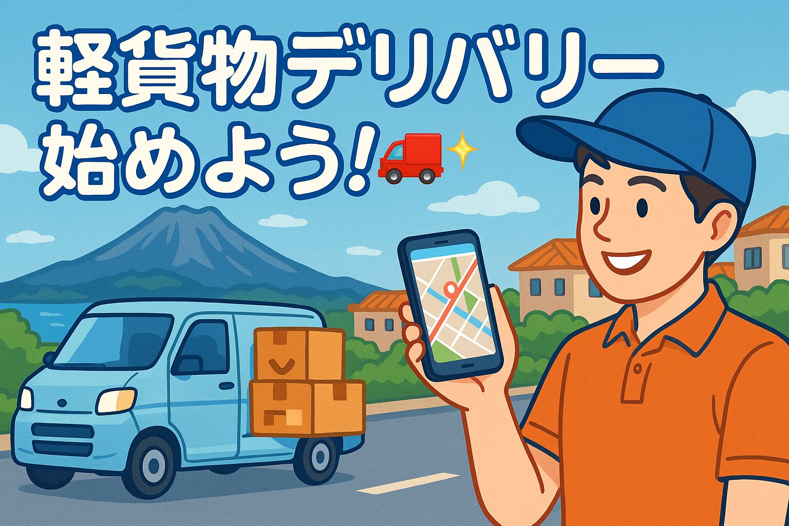 【完全版】軽貨物ドライバーを始める前に知っておくべき7つのポイント🚚✨