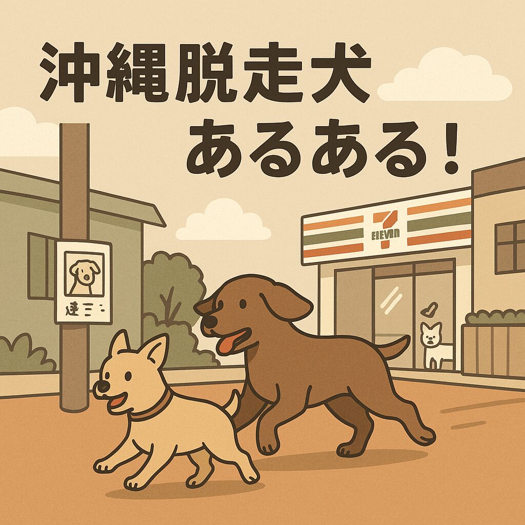 🐕 沖縄脱走犬あるある！ゆるすぎる飼い主と“迷子かどうかわからない”日常