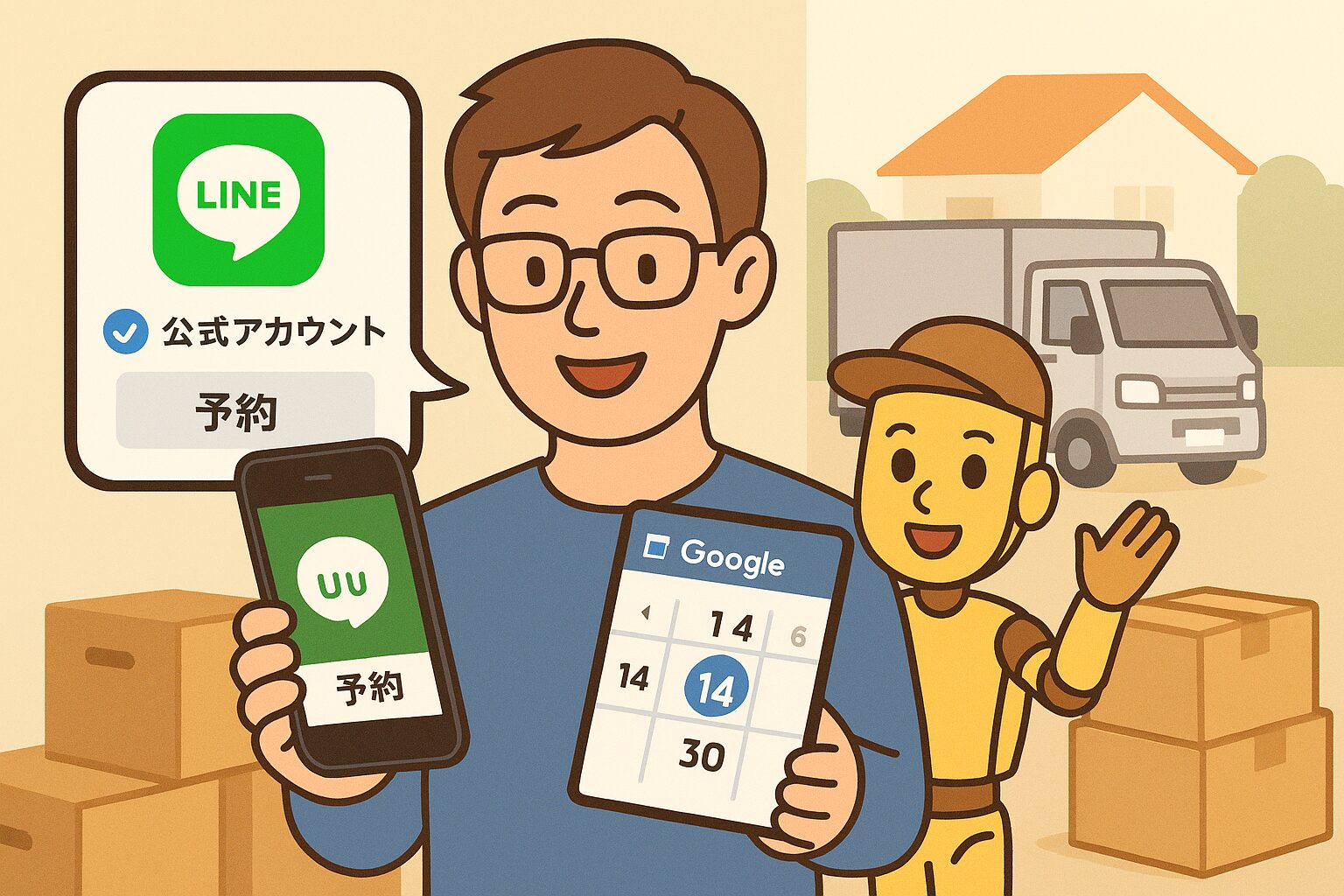 【青バッジ獲得】えこぶ運送、LINE公式アカウント認証されました📲✨