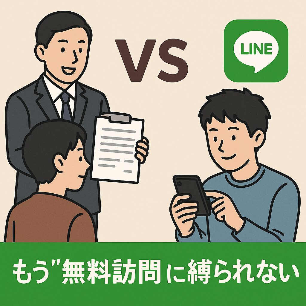 🛑 訪問見積って…ほんとに楽なの？