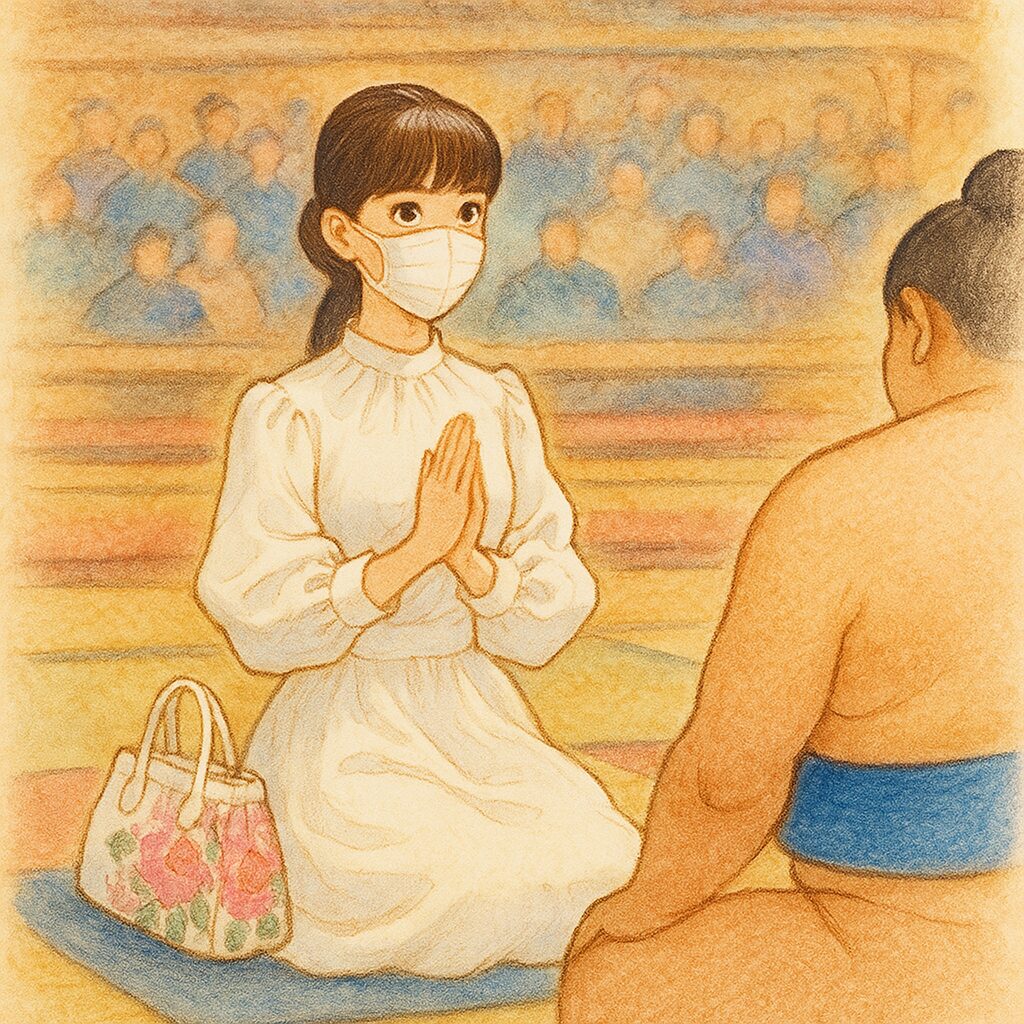 相撲ファン騒然！「溜席の妖精」と呼ばれた女性の正体とは？