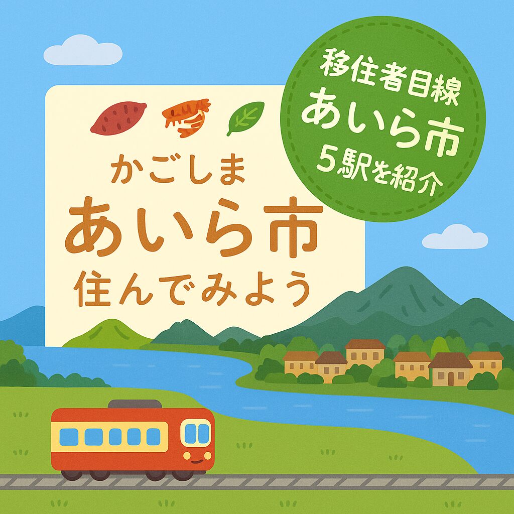 姶良市の5駅を移住者目線で徹底解説！―暮らして気づく、それぞれの魅力と使い方