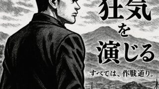 能ある鷹は爪を隠し、狂気を演じる