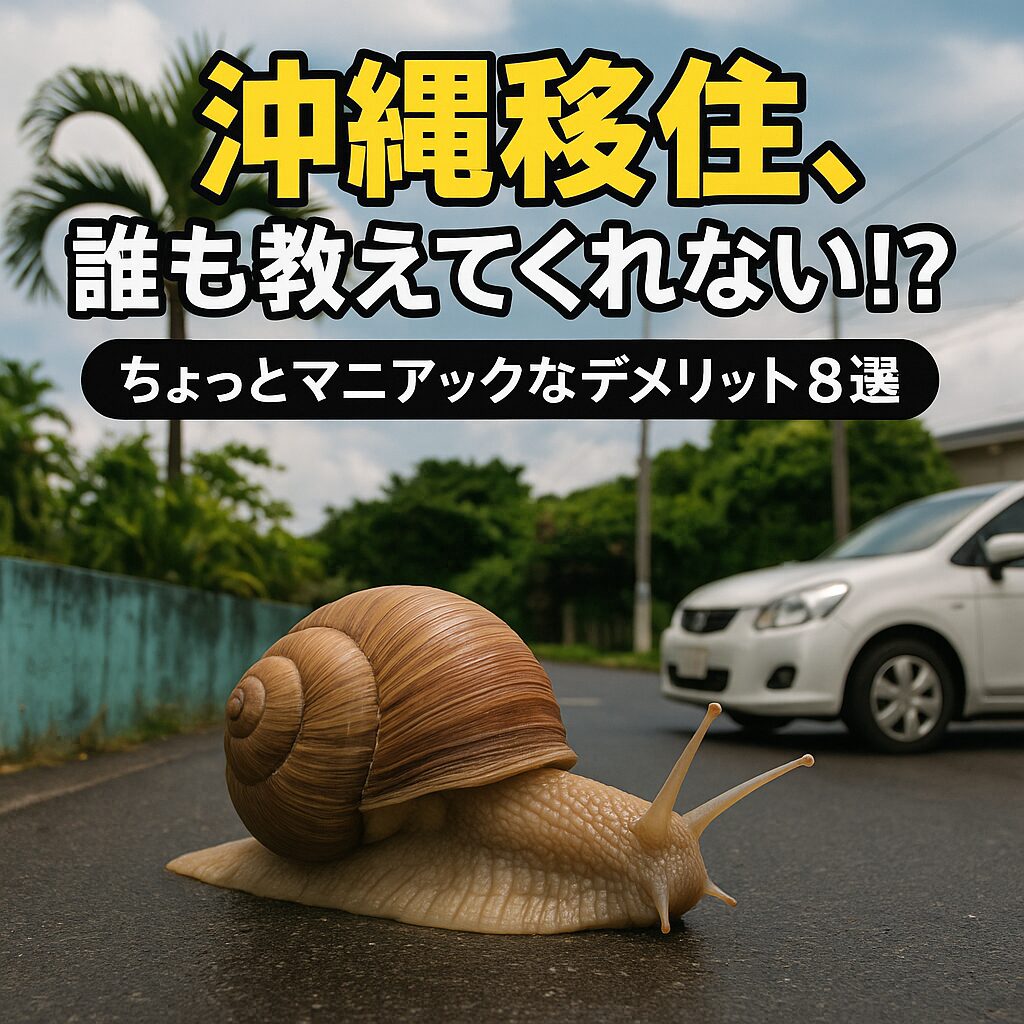 🌀沖縄移住の“誰も教えてくれない”デメリット8選