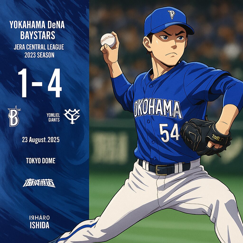2025/8/23　●1-4巨人　岡本に2発被弾…ビシエド一矢報いるも巨人戦連敗