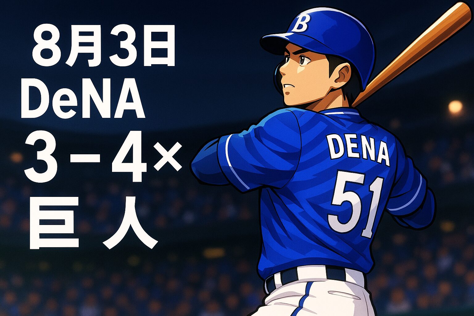 悔しいサヨナラ負け…宮崎が意地の2発も ドーム3連勝ならず【2025.8.3】