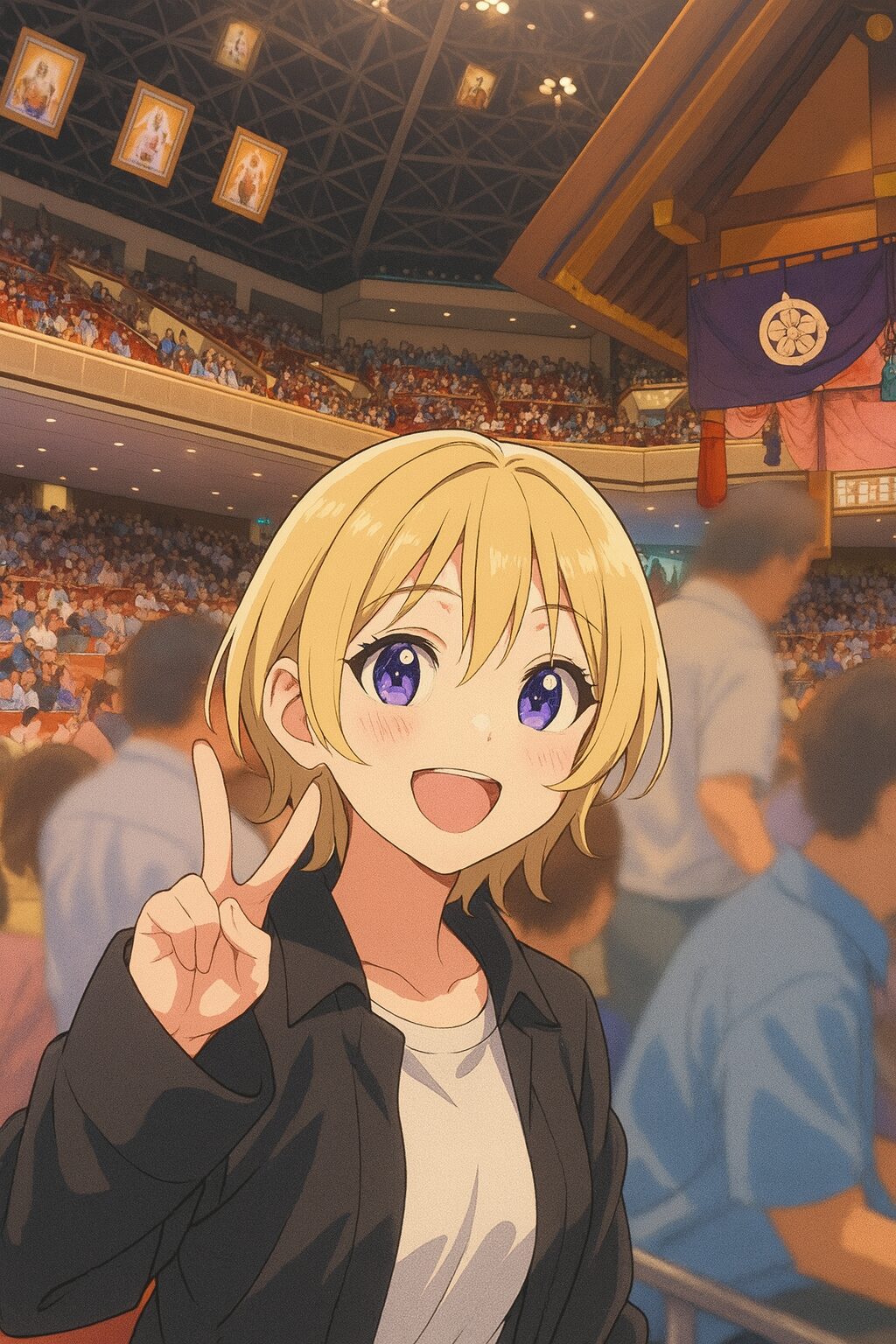 奥菜恵さんが大相撲観戦！笑顔あふれる「相撲女子」推し活ショットが話題