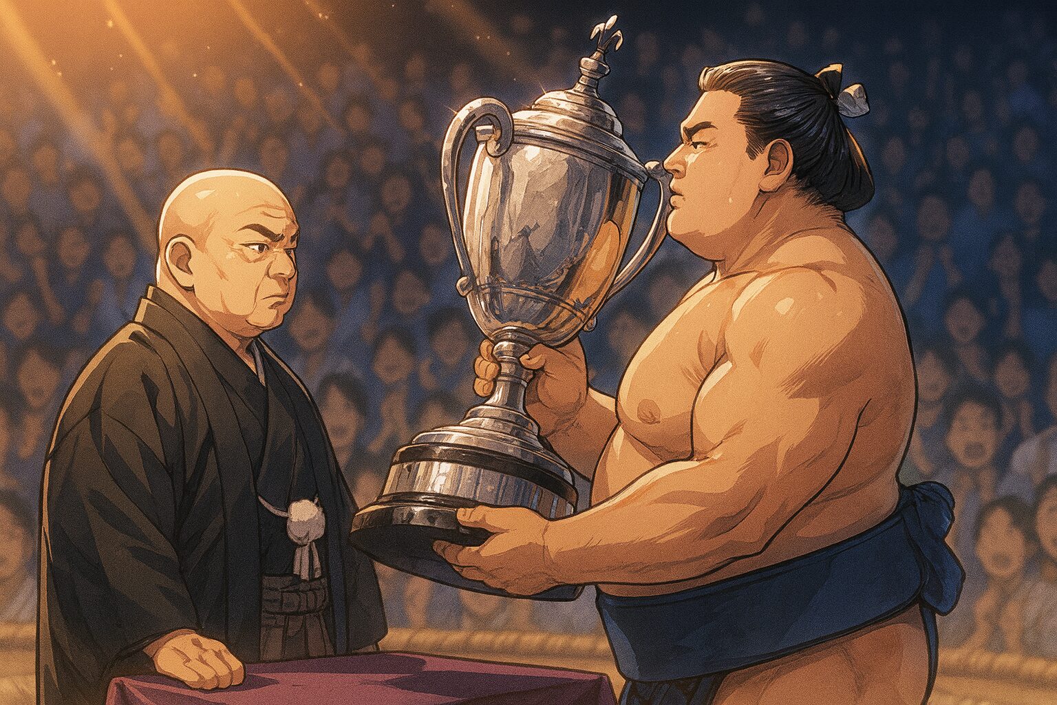 大の里が横綱初優勝！秋場所千秋楽は16年ぶりの東西横綱決戦