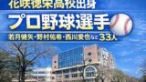 花咲徳栄高校出身のプロ野球選手一覧【2026年完全版】NPB選手33人を紹介