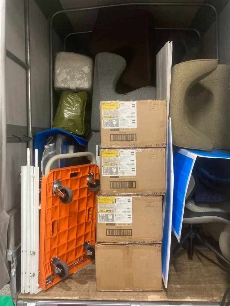 イベント機材の運搬